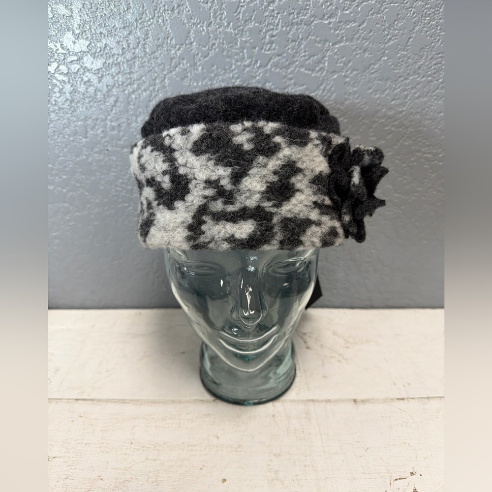 Filippo Catarzi Black Gray Women's Hat